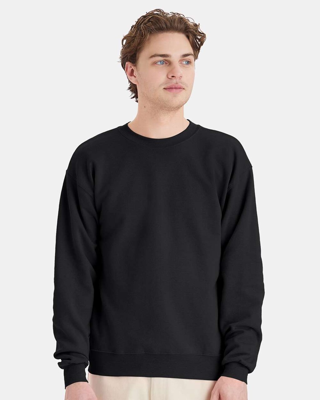 Hanes Unisex EcoSmart Fleece Crewneck Sweatshirt For Casual Wear